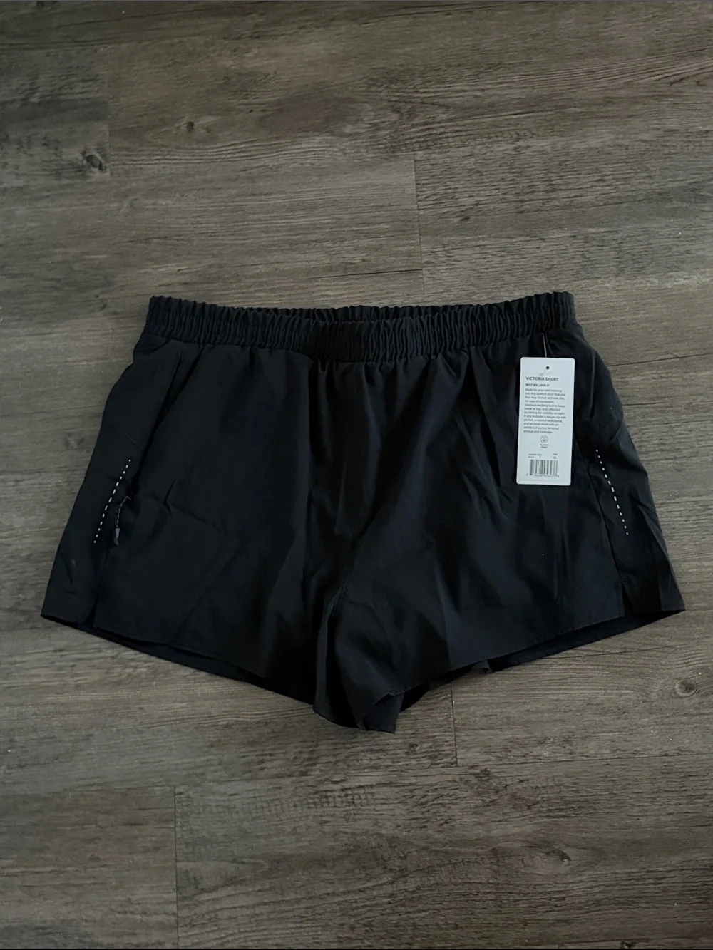 MARIKA Victoria black athletic shorts